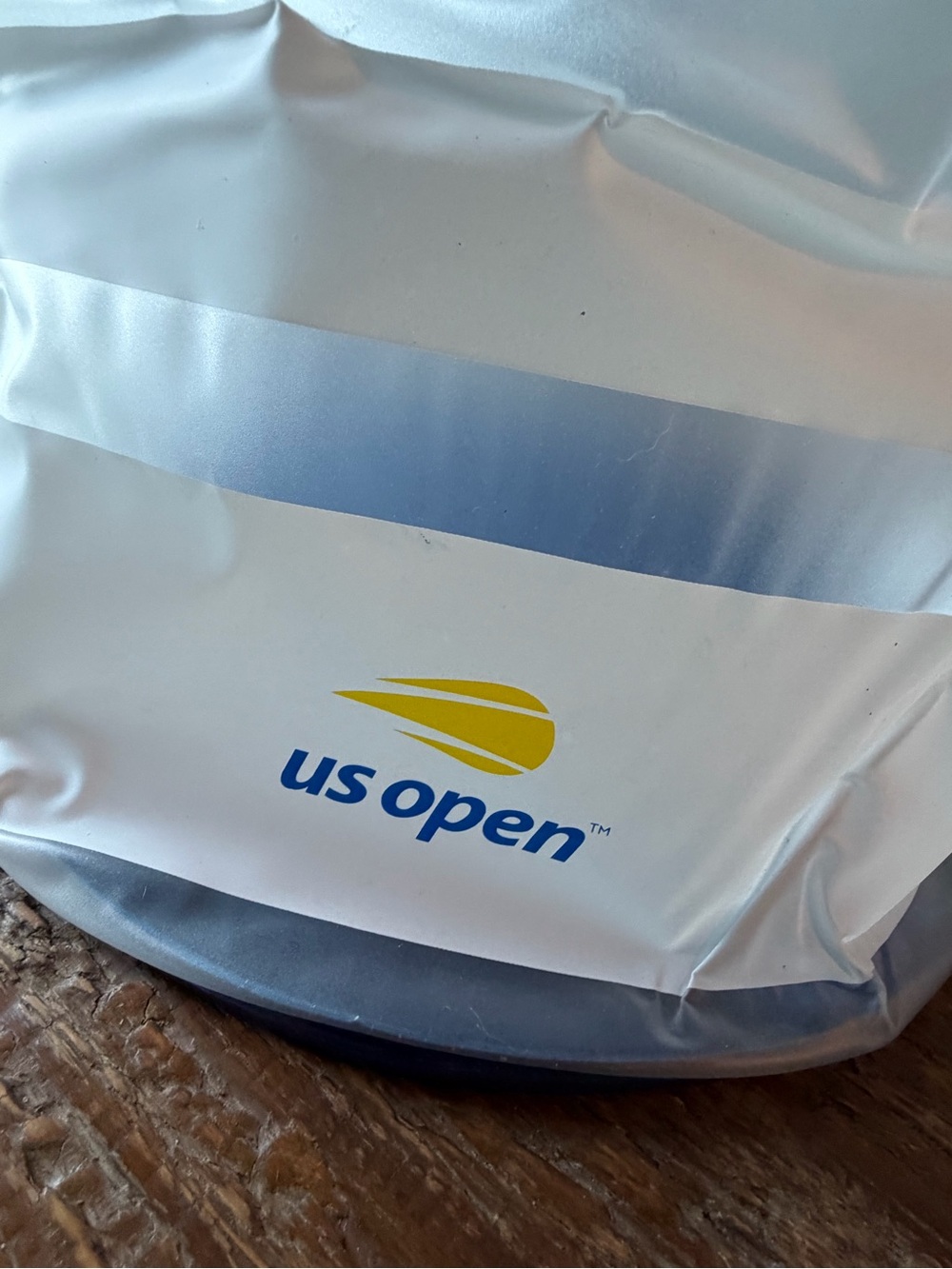 Polo by Ralph Lauren White and Navy Striped Tote - US Open Logo - Picture 3 of 4